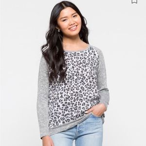 KUT FROM THE KLOTH Benter Mixed Material Top